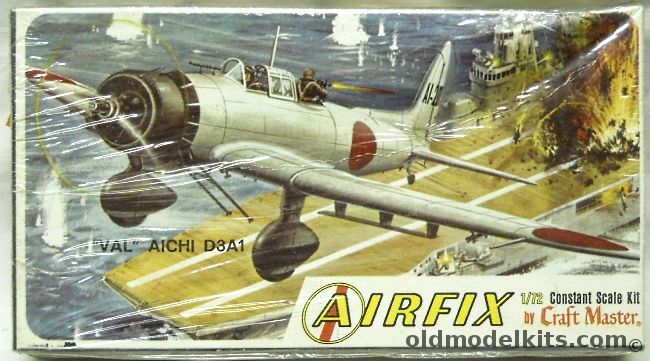 Airfix 1/72 Aichi D3AI Val - Craftmaster Issue, 1227-50 plastic model kit